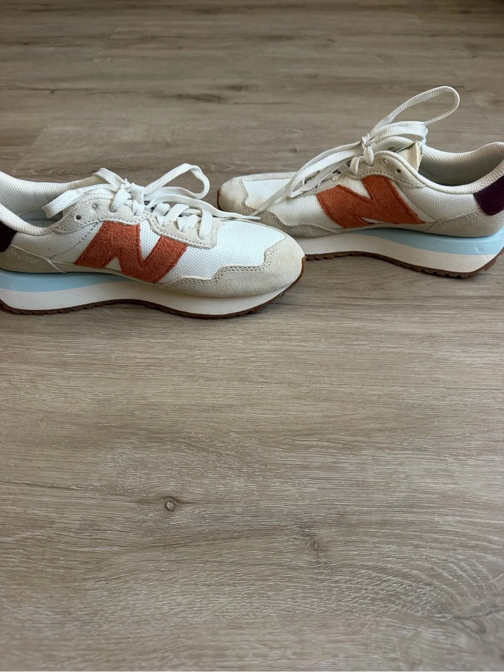 New Balance questions leave